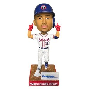 Christopher Morel Tennessee Smokies Bobblehead SGA Cubs